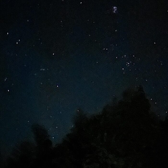 写真：四万十の星空は銀座のきらめきに負けないぐらい綺麗です！