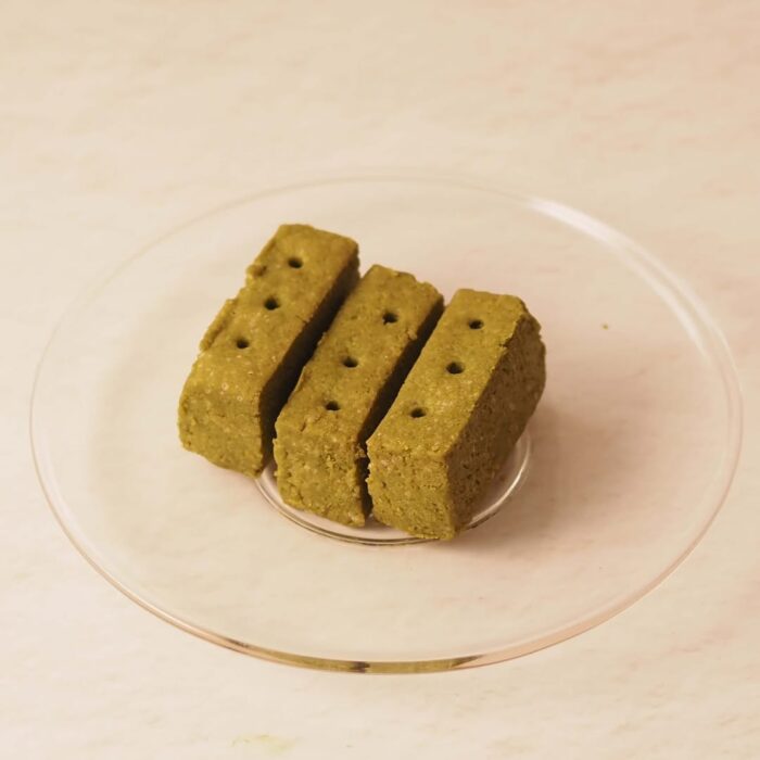 写真:抹茶ショートブレッドです
