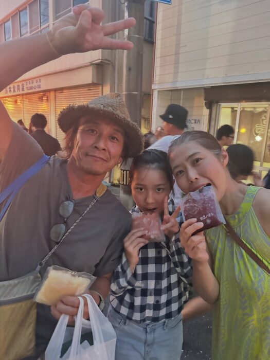 写真:よさこいでかち割り氷出店します