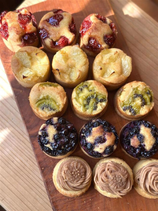 写真：しまんと果実タルトです