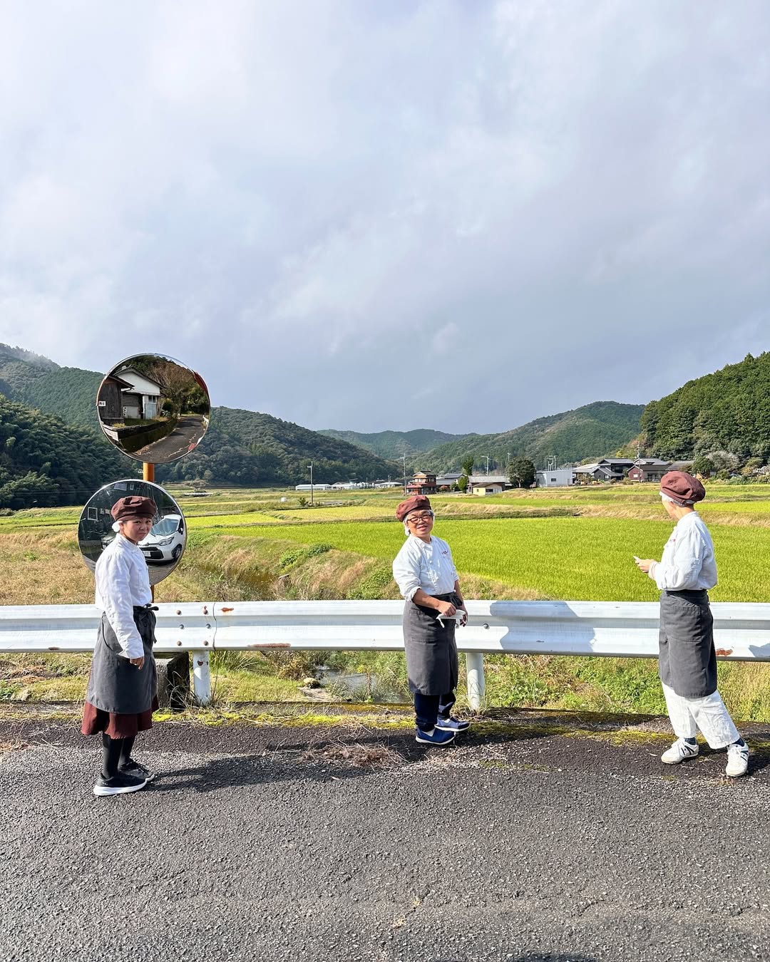 写真：カゴノオトの近くの景色と