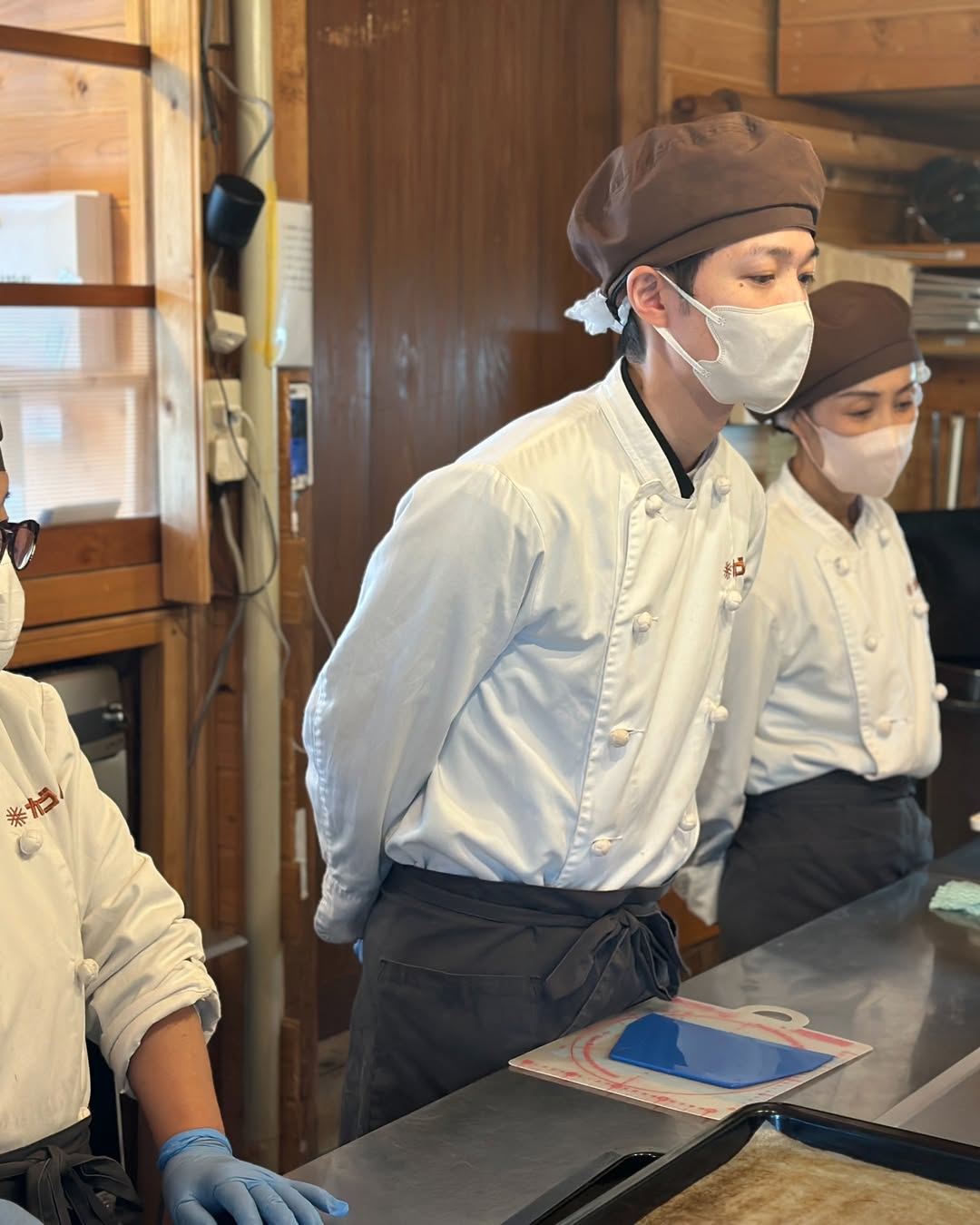 写真：シュトーレンラボの様子です