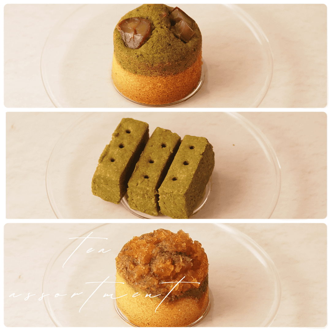 写真:お茶をふんだんに使った焼き菓子の詰め合わせセットです