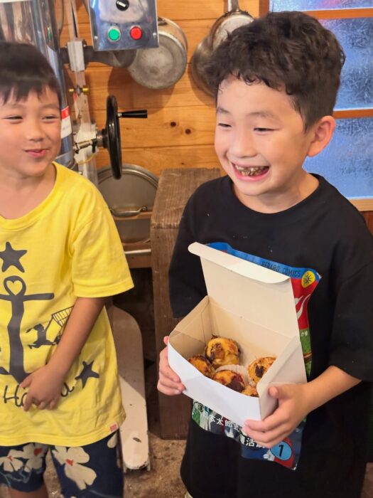 写真：夏休み企画親子DEタルトを開催しました